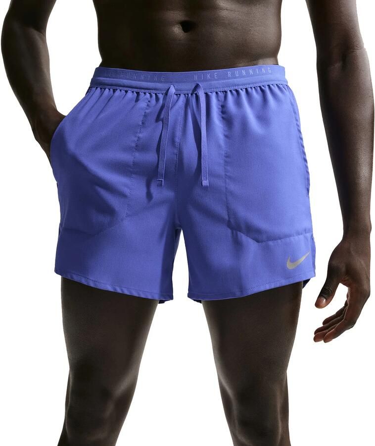 Nike Stride Dri-FIT hardloopshorts met binnenbroek voor heren (13 cm) Blauw - Foto 4
