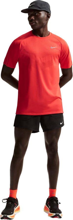 Nike Stride Dri-FIT ADV hardlooptop met korte mouwen voor heren Rood - Foto 5