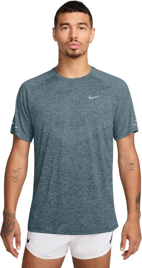 Nike Stride Dri-FIT ADV hardlooptop met korte mouwen voor heren Grijs - Foto 5