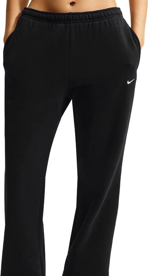 Nike Studio Fleece Mid-rise Open-hem Joggingbroek Dames
