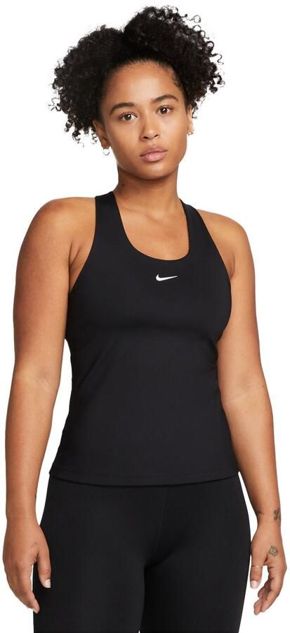 Nike Swoosh Tanktop met padded sport-bh met medium ondersteuning Zwart - Foto 9