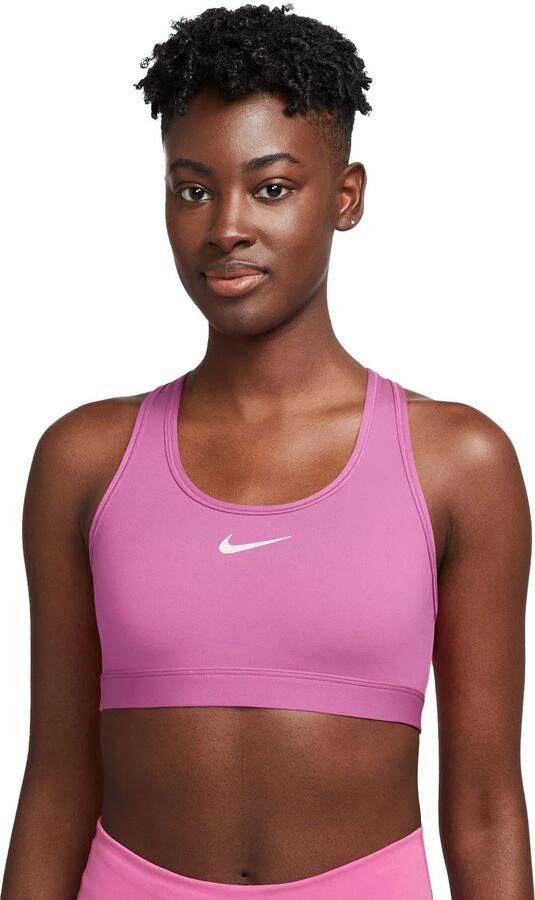 Nike Swoosh Medium Support padded sport-bh Rood - Foto 5