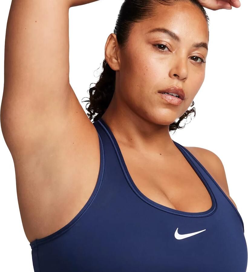 Nike Swoosh Padded sport-bh met medium ondersteuning Blauw - Foto 3