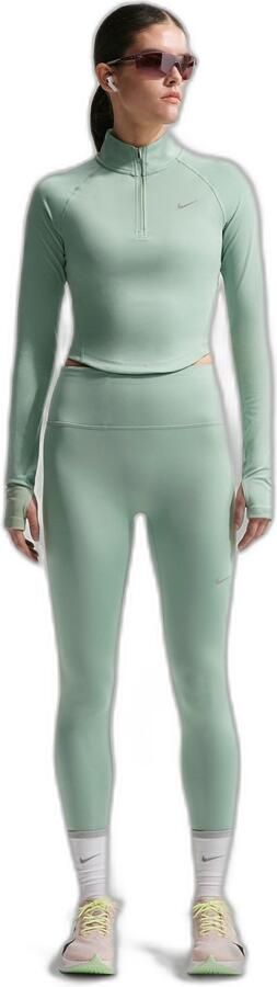 Nike Tempo 7 8-hardlooplegging met hoge taille voor dames Groen - Foto 5