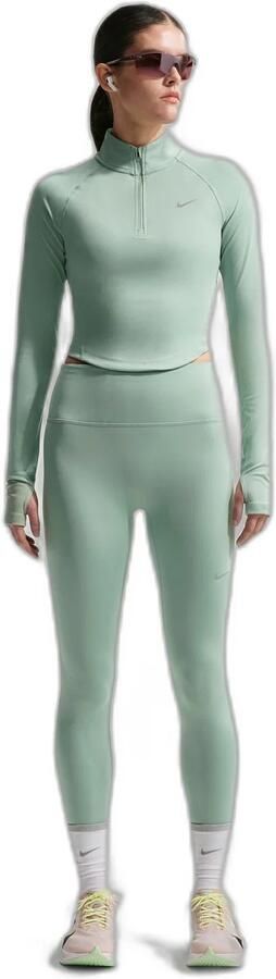Nike Tempo 7 8-hardlooplegging met hoge taille voor dames Groen - Foto 5