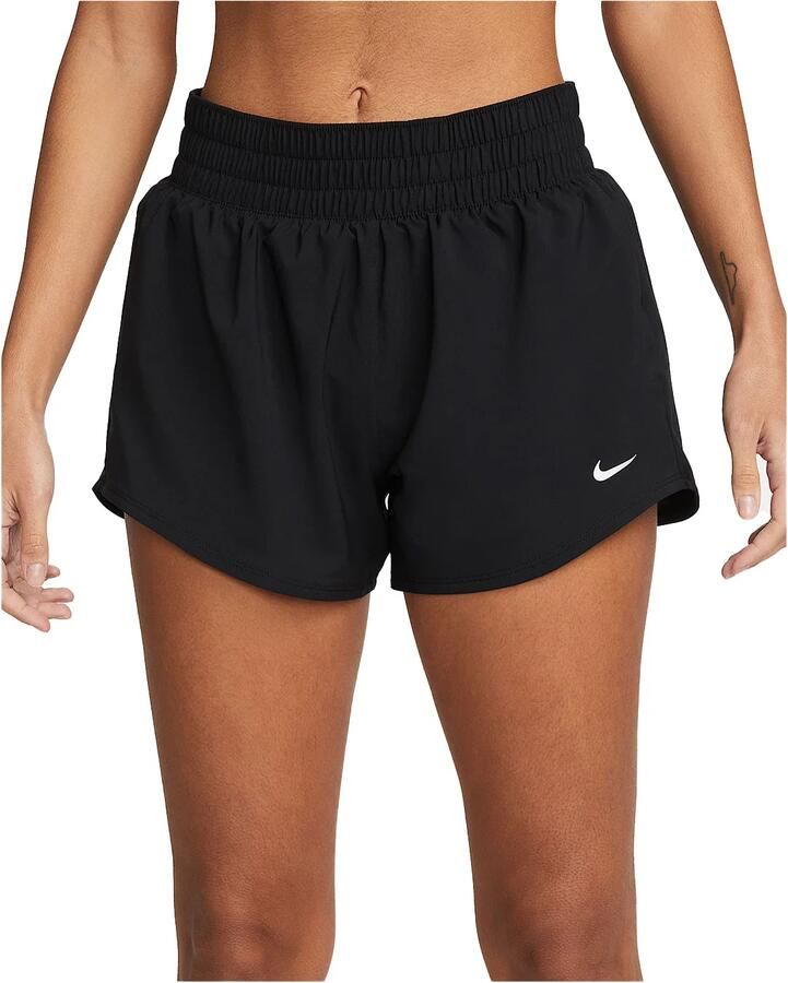 Nike Tempo Dri-FIT hardloopshorts met halfhoge taille en binnenbroekje voor dames Zwart - Foto 5