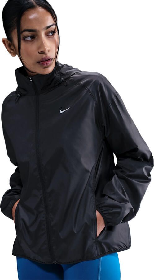 Nike Tempo Repel hardloopjack voor dames Zwart - Foto 5