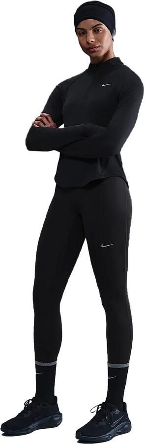 Nike Tempo 7 8-hardlooplegging met hoge taille voor dames Zwart - Foto 6