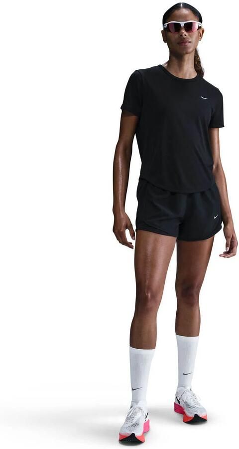 Nike Tempo Dri-FIT hardlooptop met korte mouwen voor dames Zwart - Foto 10