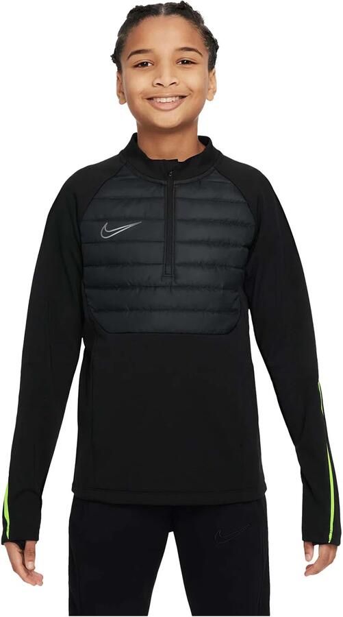 Nike Therma-FIT Academy voetbaltrainingstop voor kids Zwart