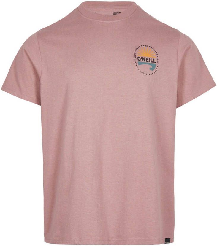 O'Neill T-shirt O`Neill Vinas Pink Heren