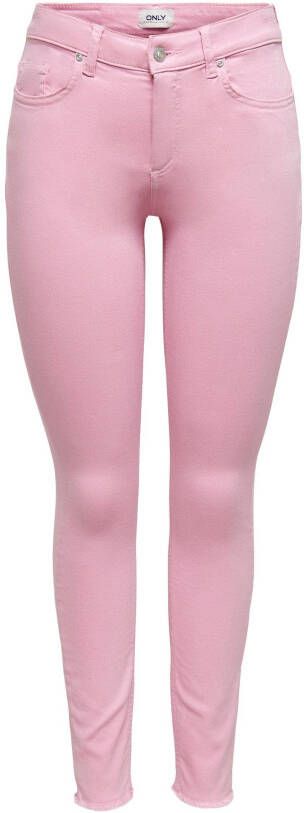 Only Blush Mid Ankle Skinny Jeans