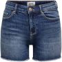 ONLY jeans short ONLBLUSH dark blue denim - Thumbnail 2