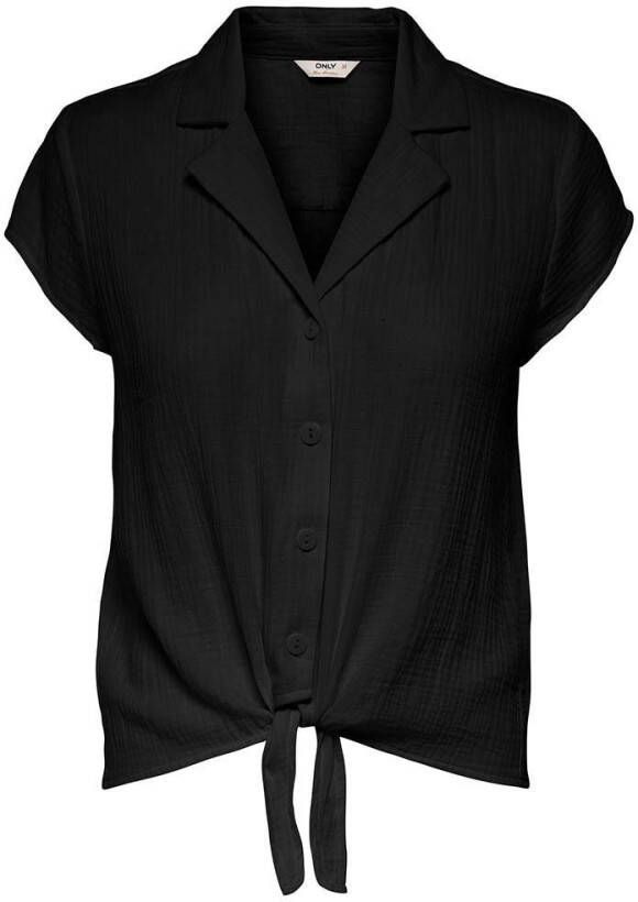 Only Blouse met korte mouwen ONLTHYRA LIFE CAPSLEEVE SHIRT WVN