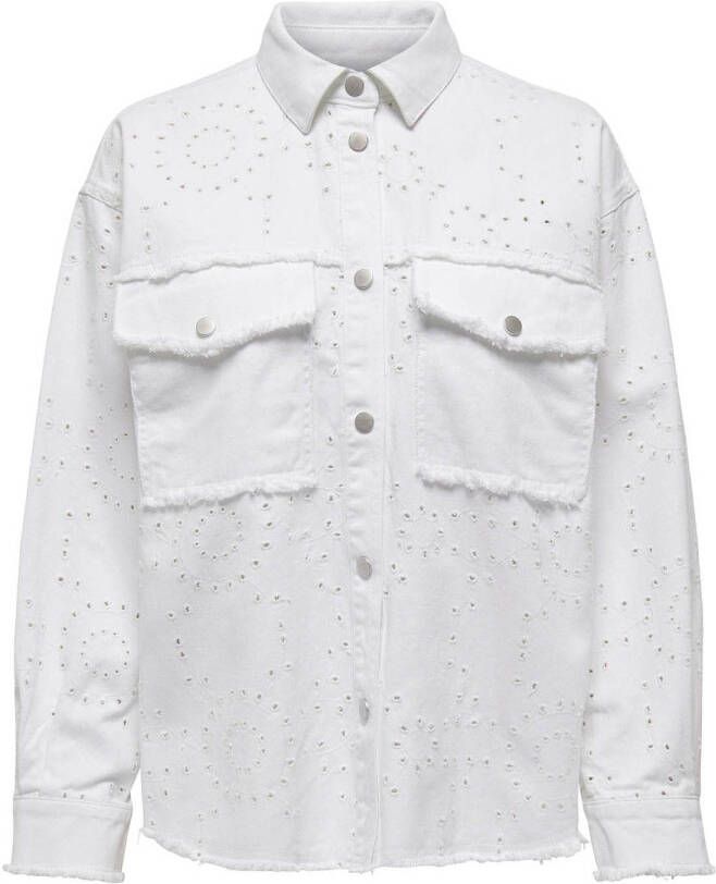 Only Light Jackets White Dames