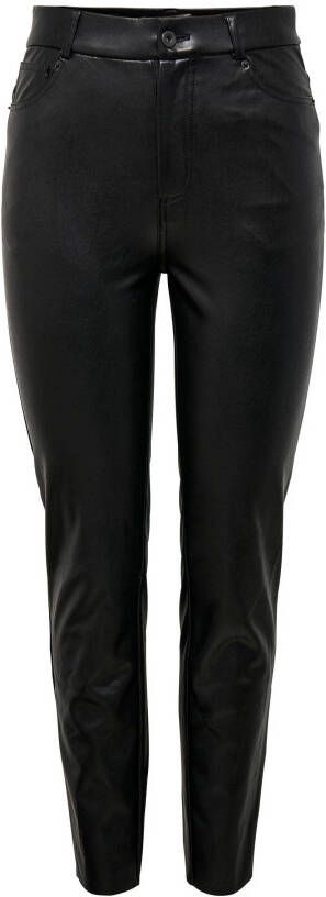 Only Emily High Waisted Faux Leather Pant