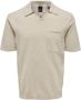 ONLY & SONS regular fit polo ONSACE pumice stone - Thumbnail 2