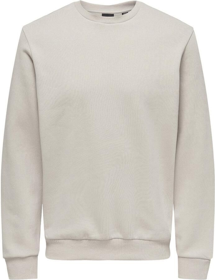 Only & Sons Regular fit sweatshirt van katoenmix model 'CERES' - Foto 4