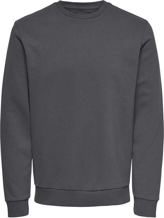 Only & Sons Regular fit sweatshirt van katoenmix model 'CERES'