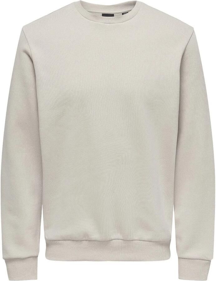 Only & Sons Regular fit sweatshirt van katoenmix model 'CERES' - Foto 4