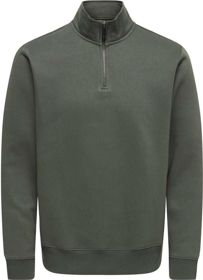 Only & Sons Ceres Life Half Zip Sweater Heren