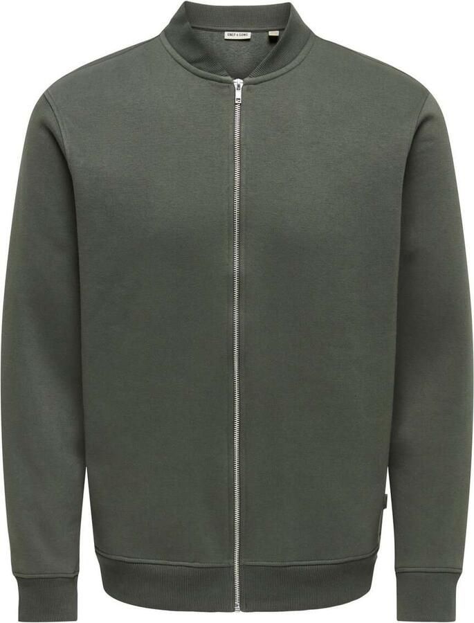 Only & Sons Ceres Regular Zip Bomber Jacket