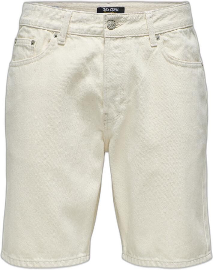 ONLY & SONS Short ONSEDGE ECRU 2044 PIM DNM SHORTS