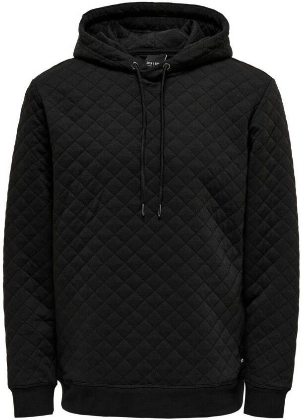 Only&sons Kyle Reg Quilted Hoodie