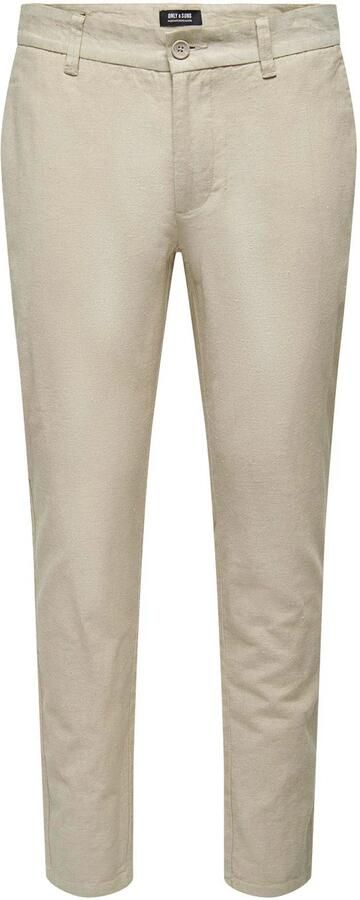Only & Sons Mark Linnen Broek Heren