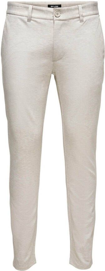 Only & Sons Slim-fit Trousers Groen Heren