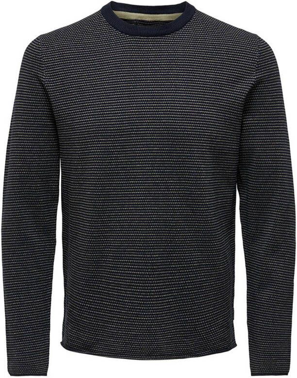 Only&sons Niguel 12 Stripe Crew Knit
