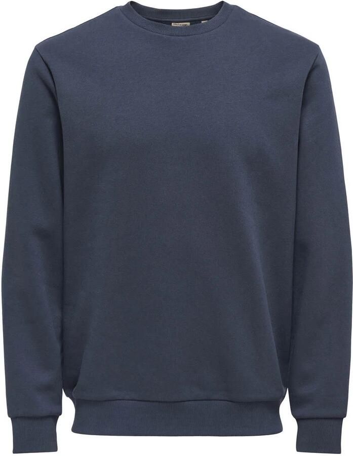 Only & Sons Regular fit sweatshirt van katoenmix model 'CERES'