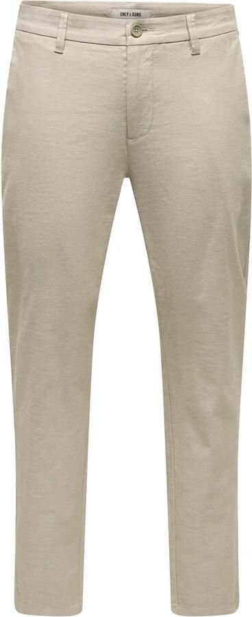 Only & Sons Onsmark Tap Cotton Linen Pant