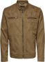 Only & Sons Blouson in suèdelook model 'Willow' - Thumbnail 4