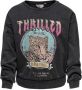 ONLY KIDS GIRL sweater KOGLUCINDA met printopdruk zwart - Thumbnail 2