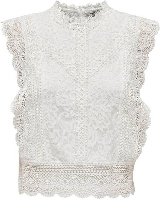 Only Lace Crop Top