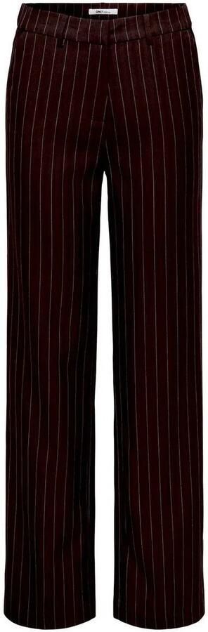 Only Aline High Waist Pinstripe Pantalon Dames