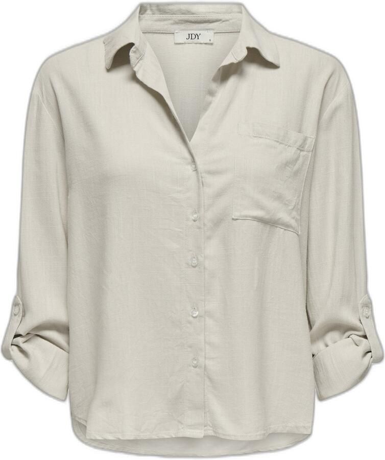 Only Caya Linen Loose Shirt Dames - Foto 3