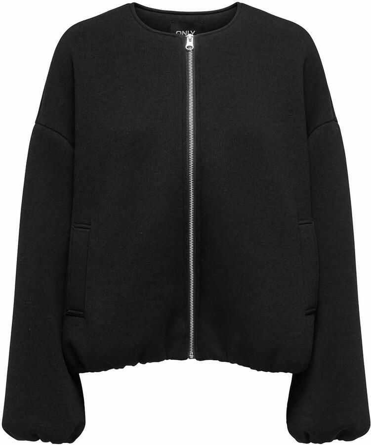 Only Regular Fit sweatjack met viscose-aandeel model 'ELLIE' - Foto 3