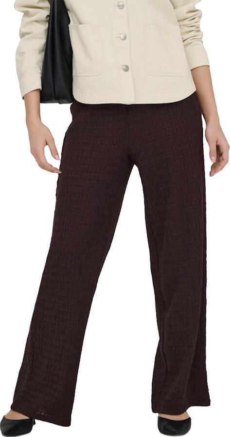 Only broek met rechte pijpen in structuurlook model 'ILSE' - Foto 3