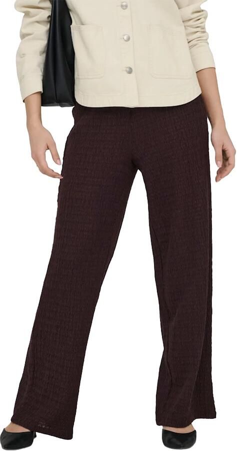 Only broek met rechte pijpen in structuurlook model 'ILSE' - Foto 3