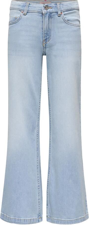 ONLY KIDS GIRL wide leg jeans light blue denim - Foto 4