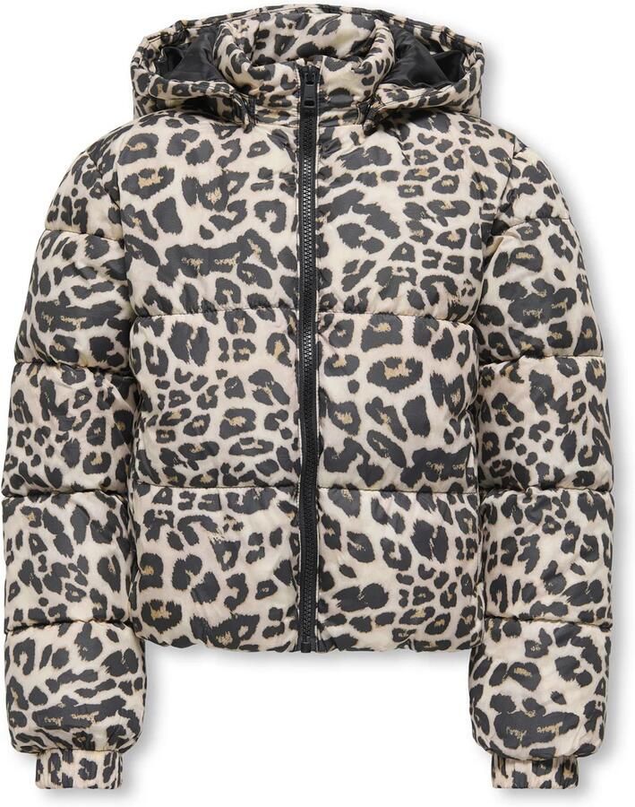 KIDS ONLY Gewatteerde jas KOGDALIA SHORT PUFFER AOP JACKET CP OTW - Foto 5