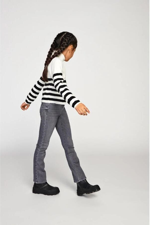 Only Regular fit gebreide pullover met streepmotief model 'FRANCA' - Foto 3