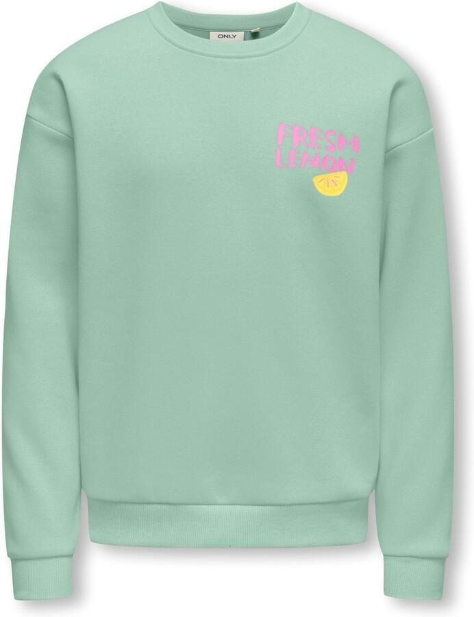 Only Kids Kogcanasta Loose Printed Sweatshirt Kids