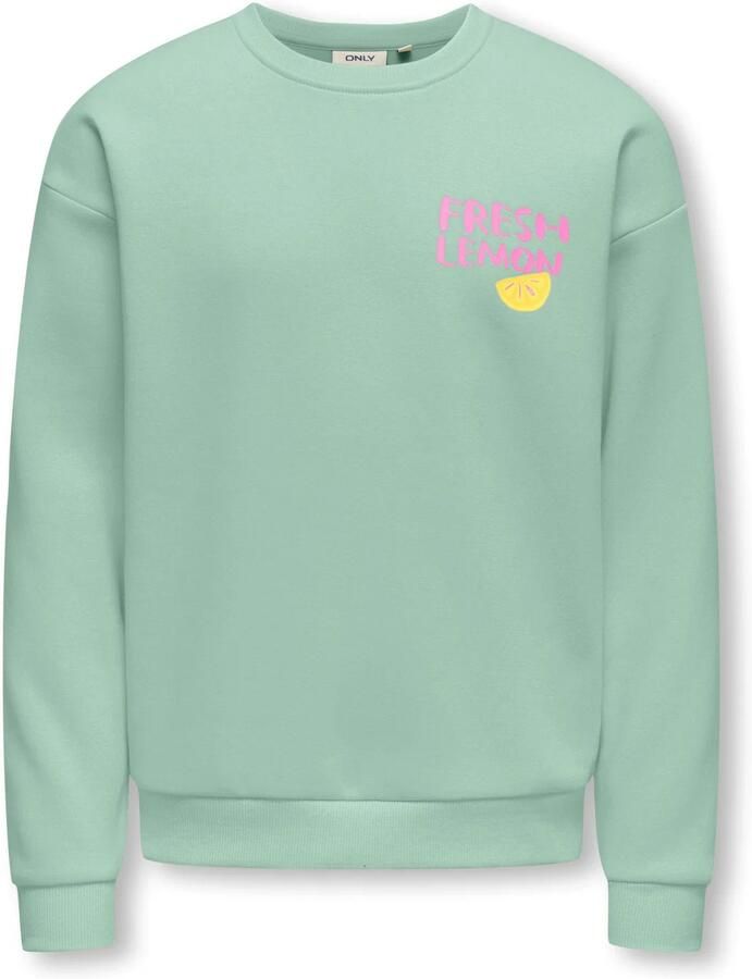 Only Kids Kogcanasta Loose Printed Sweatshirt Kids