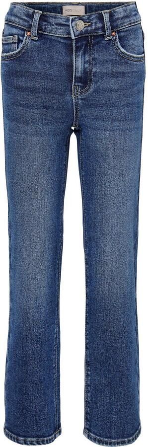 Only KIDS GIRL wide leg jeans KOGJUICY medium blue denim Blauw Effen 140 - Foto 5