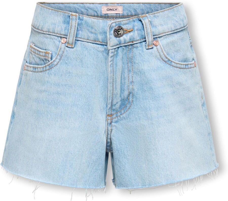 ONLY KIDS GIRL regular waist short light blue denim - Foto 4