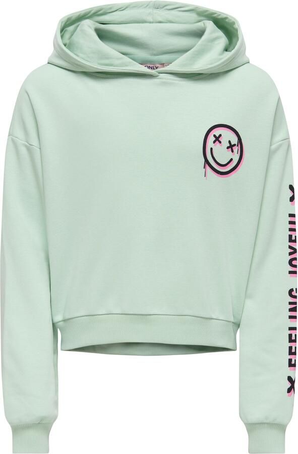 Only Kids Kogsmile Life Hooded Sweatshirt Kids