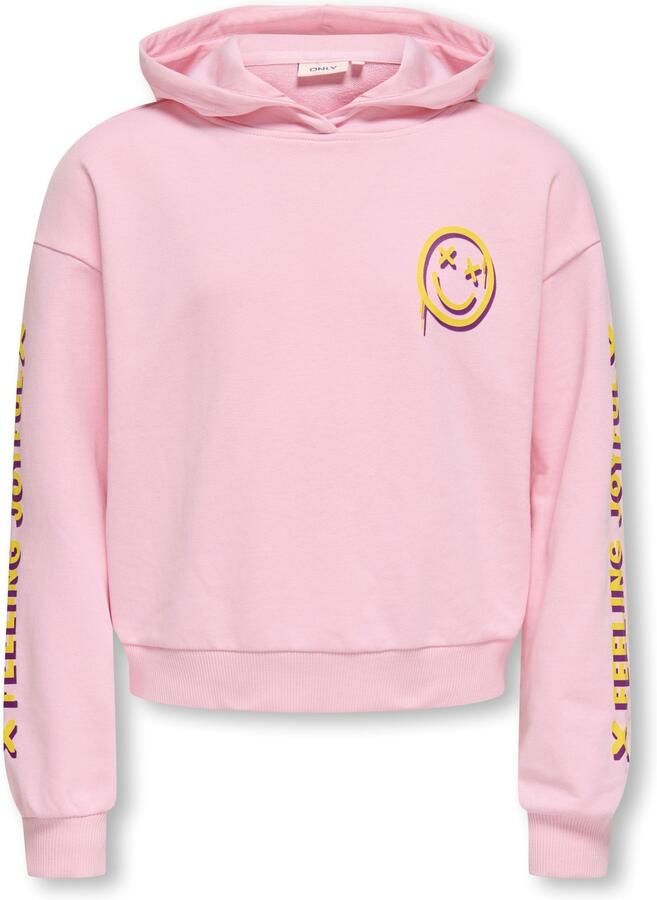 Only Kids Kogsmile Life Hooded Sweatshirt Kids